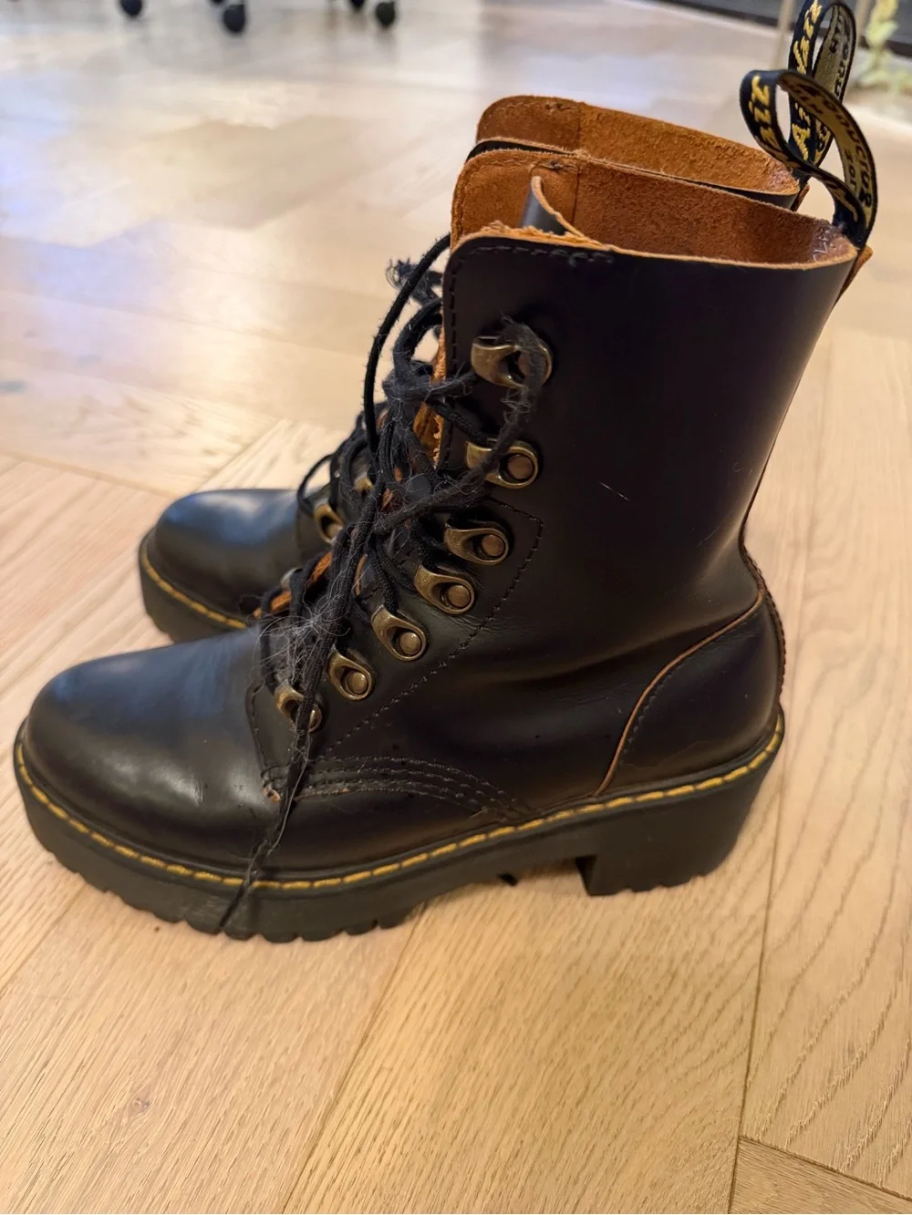 Dr. Martens Leona Lace-Up Boots